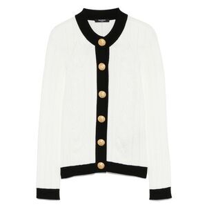 Balmain Women's Two-Tone Cardigan